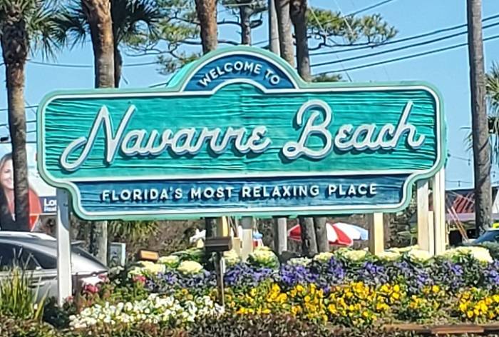 Navarre Beach Vacation Rentals Sign